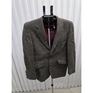 Hudson's London Men's Grey Tweed Wool Sport Coat Jacket Blazer Canada